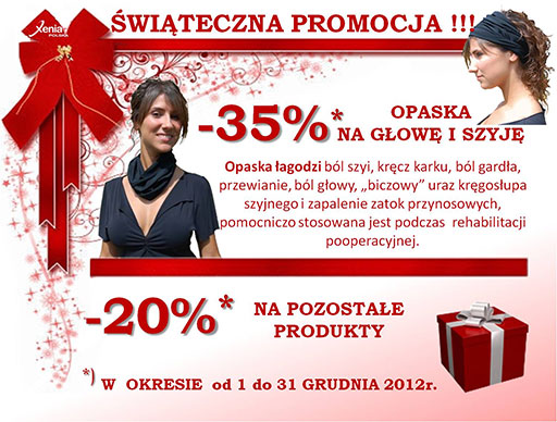 Szczecin. Promocje. 1-31.12.2012. Świąteczna promocja od firmy Xenia