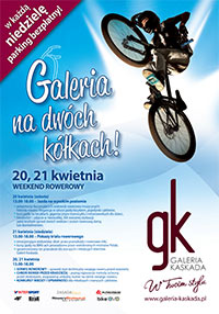 Szczecin, wydarzenia, Galeria Kaskada, weekend, galeria na dwóch kółkach, weekend rowerowy, w Twoim stylu