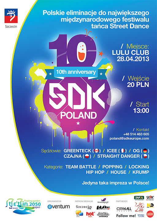 Szczecin. WYDARZENIA/IMPREZY. 28.04.2013. SDK Poland - eliminacje. @ Lulu Club