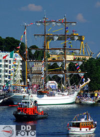 Szczecin, imprezy,Tall Ships, TheTall Ship Races Szczecin 2013, regaty, finał regat, 02-06.08.2013, Finał Regat Wielkich Żaglowców, Wały Chrobrego