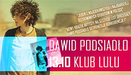 Szczecin, rozrywka, kluby nocne, koncerty, Lulu Club, Dawid Podsiadło, w Szczecinie