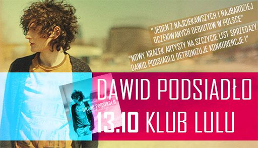 Szczecin, rozrywka, kluby nocne, koncerty, Lulu Club, Dawid Podsiadło, w Szczecinie