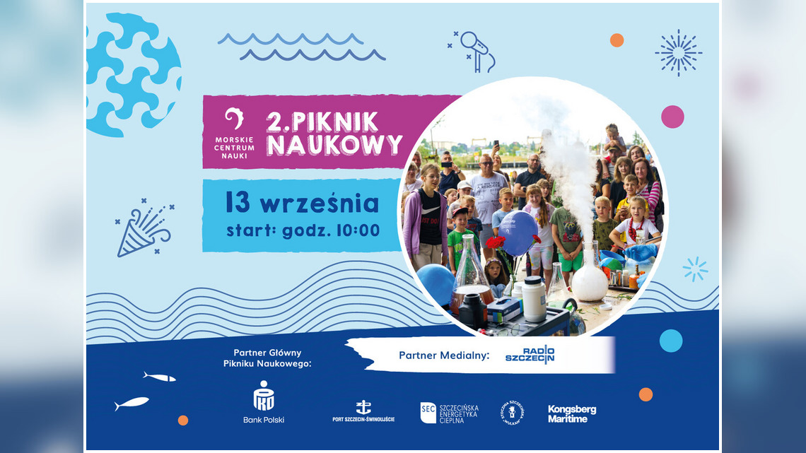 2. Piknik Naukowy Morskiego Centrum Nauki w Szczecinie – 13 września 2026 roku