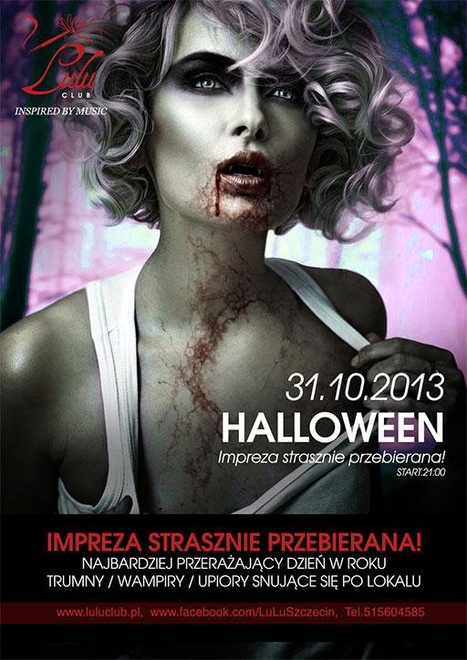 Szczecin, rozrywka, imprezy, kluby nocne, Halloween, 31.10.2012. Halloween 2012 w Szczecinie, Lulu Club