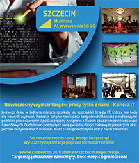 Szczecin, praca, IT, targi pracy, specjaliści branży IT, Multikino, w Szczecinie