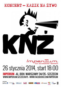 Szczecin, koncerty, Imperium, KNŻ, Kazik na Żywo, Kazik Staszewski, w Szczecinie