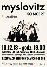 Szczecin, koncerty, Imperium, Myslovitz, w Szczecinie