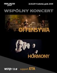 ARCHIWUM. Szczecin. Koncerty. 22.02.2014. Offensywa i Hormony @ Free Blues Club