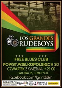 ARCHIWUM. Szczecin. Koncerty. 03.04.2014. Los Grandes Rudeboys @ Free Blues Club