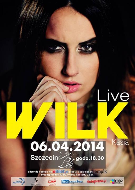 Szczecin. Koncerty. 06.04.2014. Kasia Wilk @ Lulu Club