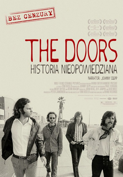 ARCHIWUM. Szczecin. Wydarzenia. 07.08.2014. ZAMKOWE NOCE FILMOWE – The Doors. Historia nieopowiedziana @ Zamek Książąt Pomorskich