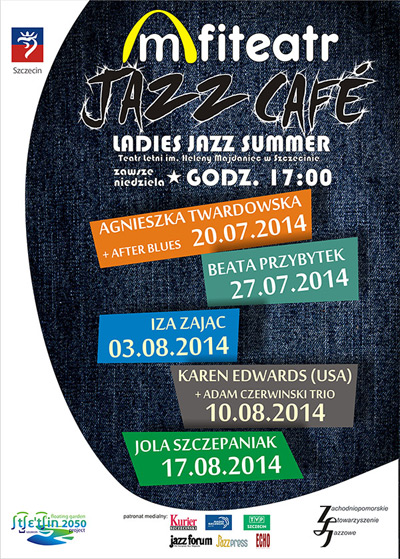 ARCHIWUM. Szczecin. Koncerty. 27.07.2014. Lady Summer Jazz. Amfiteatr JAZZ café: Beata Przybytek @ Teatr Letni, Szczecin