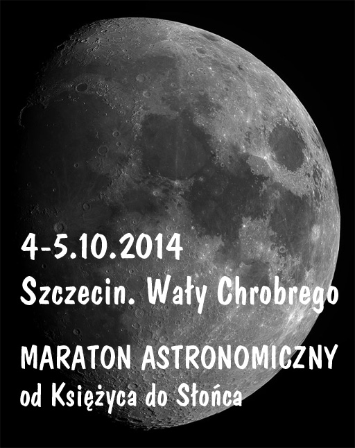 Szczecin, astronomia w Szczecinie, Wały Chrobrego, wspólne oglądanie planet, teleskop Sowa, weekend, w Szczecinie