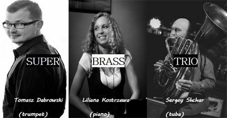 ARCHIWUM. Szczecin. Koncerty. 30.09.2014. Super Brass Trio @ Klub Muzyczny Browar Polski