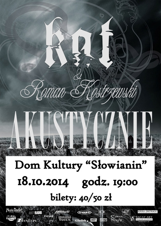 ARCHIWUM. Szczecin. Koncerty. 18.10.2014. KAT & Roman Kostrzewski akustycznie @ Dom Kultury Słowianin