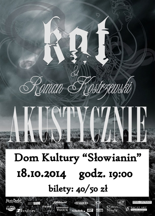 Szczecin koncerty, KAT & Roman Kostrzewski, koncert, w Szczecinie, muzyka na żywo, Roman Kostrzewski akustycznie, weekend w Szczecinie, Dom Kultury Słowianin