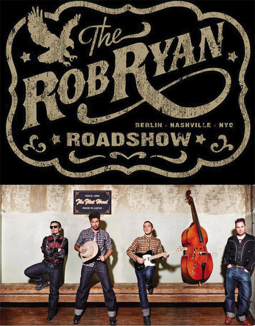 ARCHIWUM. Szczecin. Koncerty. 13.12.2014. The Rob Ryan Roadshow @ Free Blues Club