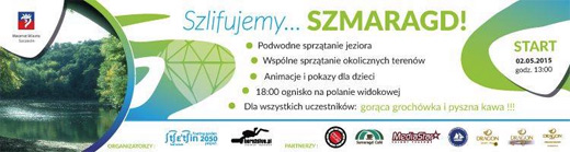 ARCHIWUM. Szczecin. Wydarzenia. 02.05.2015. Szlifujemy Szmaragd @ Jezioro Szmaragdowe