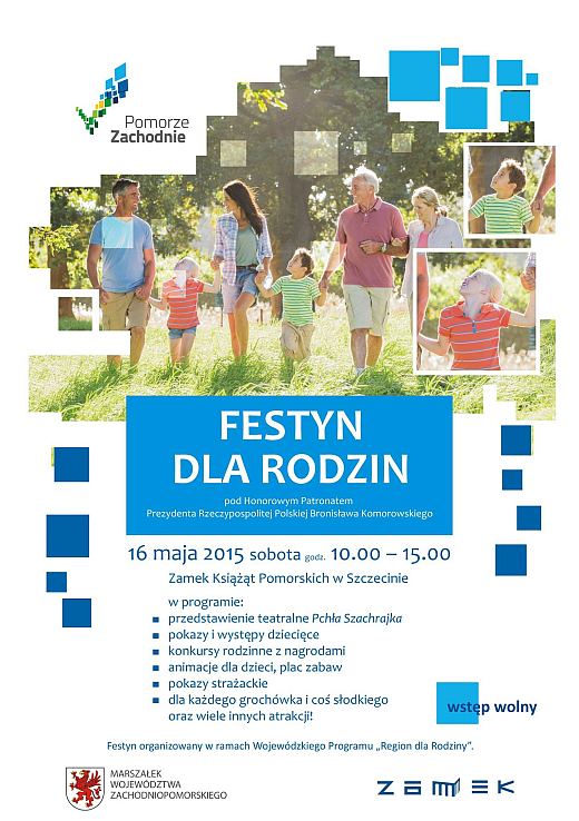 ARCHIWUM. Szczecin. Imprezy. 16.05.2015. Festyn dla rodzin @ Zamek Książąt Pomorskich