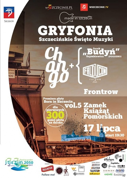 ARCHIWUM. Szczecin. Koncerty. 17.07.2015. Gryfonia – Premiera Born In Szczecin vol. 5 @ Zamek Książąt Pomorskich