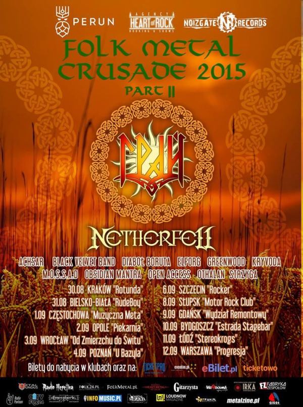 ARCHIWUM. Szczecin. Koncerty. 06.09.2015. Folk Metal Crusade part II @ Rocker Club