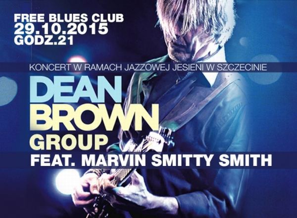 ARCHIWUM. Szczecin. Koncerty. 29.10.2015. Dean Brown Group @ Free Blues Club