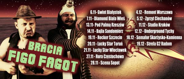 ARCHIWUM. Szczecin. Koncerty. 19.11.2015. Bracia Figo Fagot @ Rocker Club