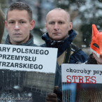 28.11.2015. Happening Ogólnopolski Dzień bez Futra w Szczecinie