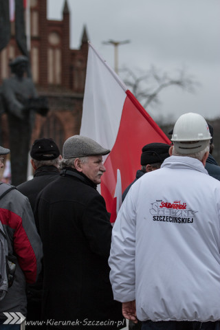 17.12.2015, obchody 45. rocznicy grudnia '70 w Szczecinie