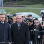 17.12.2015, Prezydent RP Andrzej Duda, obchody 45. rocznicy grudnia '70 w Szczecinie