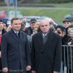 17.12.2015, Prezydent RP Andrzej Duda, obchody 45. rocznicy grudnia '70 w Szczecinie