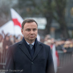 17.12.2015, Prezydent RP Andrzej Duda, obchody 45. rocznicy grudnia '70 w Szczecinie