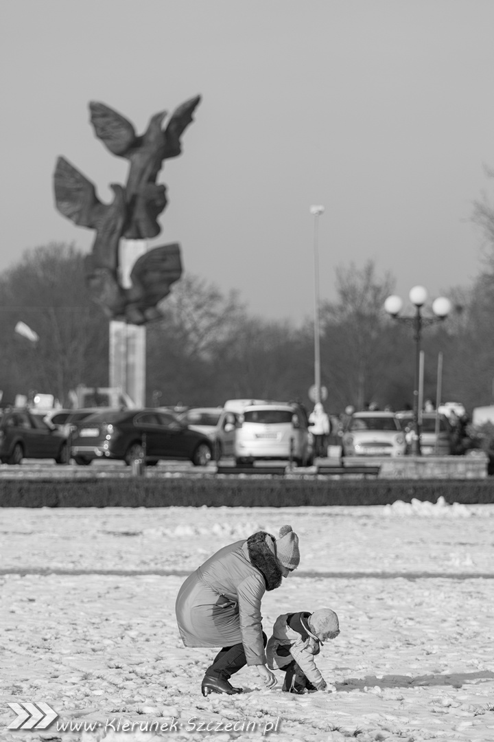 09.01.2016. Szczecin na co dzień - galeria fotografii życia codziennego w Szczecinie.