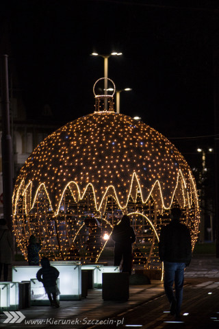 Szczecin ubrany na Święta, czyli galeria fotografii iluminacji przygotowanych na Święta Bożego Narodzenia 2015 w Szczecinie