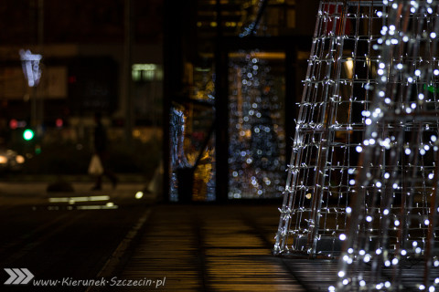 Szczecin ubrany na Święta, czyli galeria fotografii iluminacji przygotowanych na Święta Bożego Narodzenia 2015 w Szczecinie