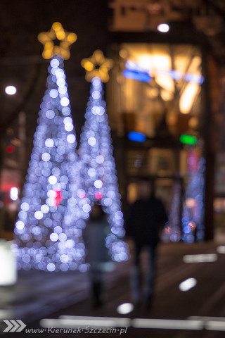 Szczecin ubrany na Święta, czyli galeria fotografii iluminacji przygotowanych na Święta Bożego Narodzenia 2015 w Szczecinie