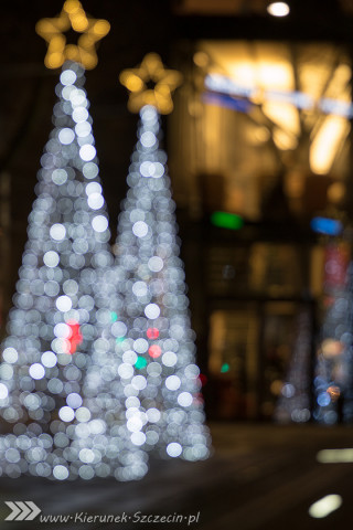 Szczecin ubrany na Święta, czyli galeria fotografii iluminacji przygotowanych na Święta Bożego Narodzenia 2015 w Szczecinie