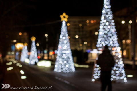 Szczecin ubrany na Święta, czyli galeria fotografii iluminacji przygotowanych na Święta Bożego Narodzenia 2015 w Szczecinie