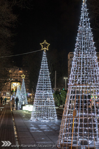 Szczecin ubrany na Święta, czyli galeria fotografii iluminacji przygotowanych na Święta Bożego Narodzenia 2015 w Szczecinie