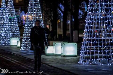 Szczecin ubrany na Święta, czyli galeria fotografii iluminacji przygotowanych na Święta Bożego Narodzenia 2015 w Szczecinie