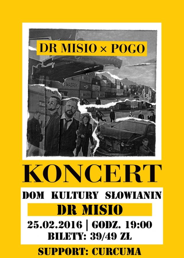 ARCHIWUM. Szczecin. Koncerty. 25.02.2016. Dr Misio @ Dom Kultury Słowianin