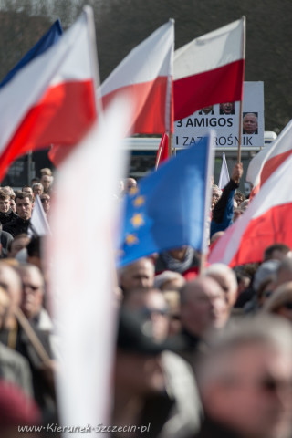 19.03.2016 manifestacja KODu w Szczecinie fot. © Kierunek Szczecin