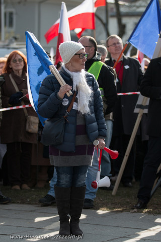 19.03.2016 manifestacja KODu w Szczecinie fot. © Kierunek Szczecin