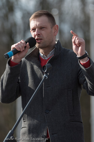 19.03.2016 manifestacja KODu w Szczecinie fot. © Kierunek Szczecin