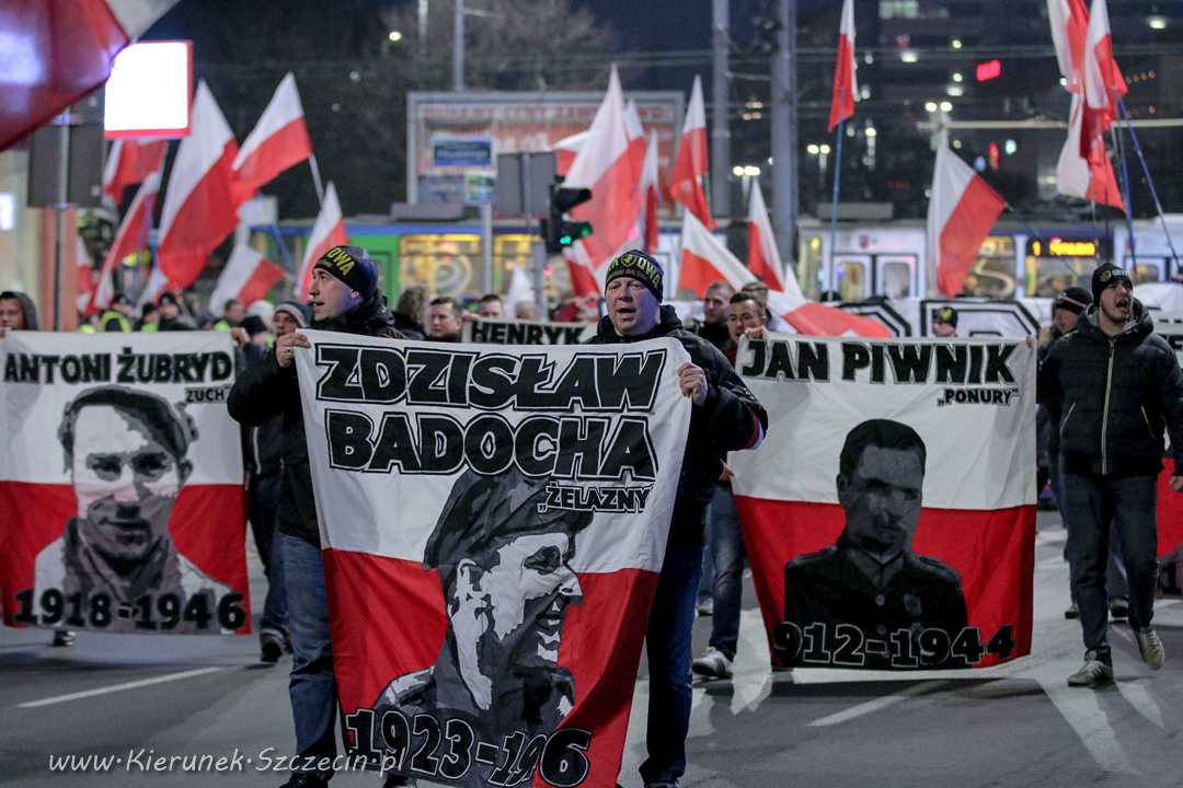 Marsz Pamięci Żołnierzy Wyklętych. Szczecin 2016