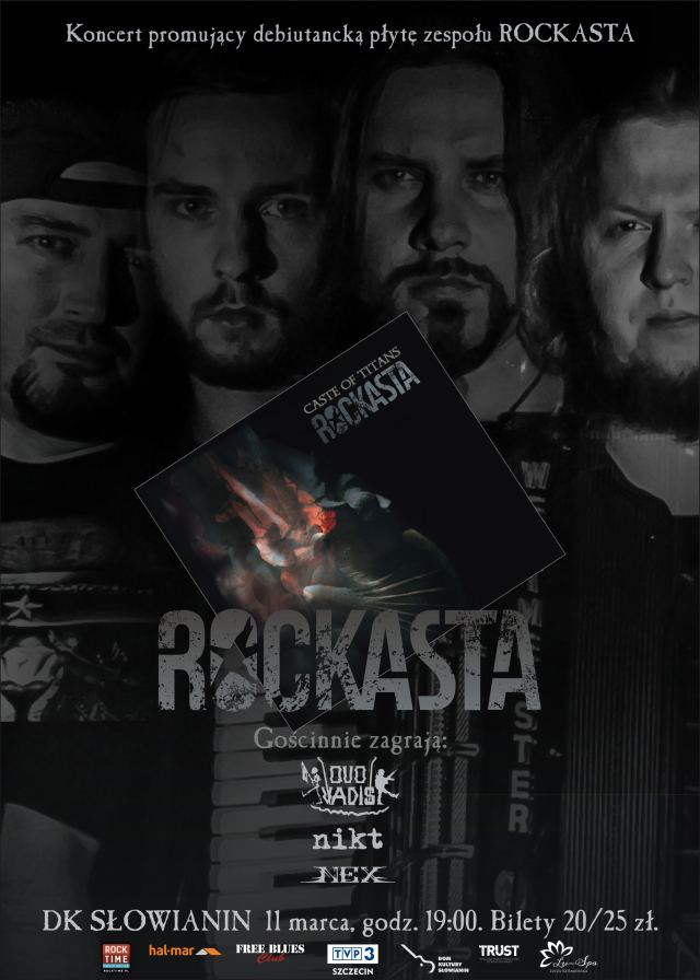 ARCHIWUM. Szczecin. Koncerty. 11.03.2016. Rockasta @ Dom Kultury Słowianin