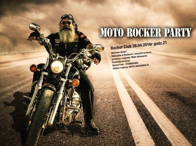 ARCHIWUM. Szczecin. Imprezy. 28.04.2016. Moto Rocker Party @ Rocker Club