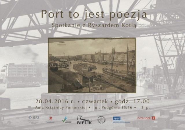 28.04.2016 spotkanie Port to jest poezja, Książnica Pomorska