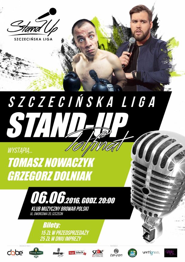 ARCHIWUM. Szczecin. Imprezy. Wydarzenia. 06.06.2016. Szczecińska Liga Stand-Up. Półfinał @ Browar Polski