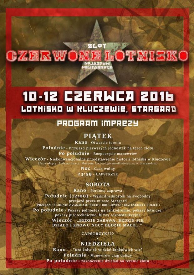 10-12.06.2016 Czerwone Lotnisko, Stargard, lotnisko w Kluczewie